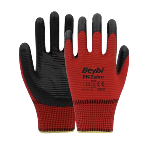 BEYBİ PN5 ZEBRA ELDİVEN NO: 10 KIRMIZI